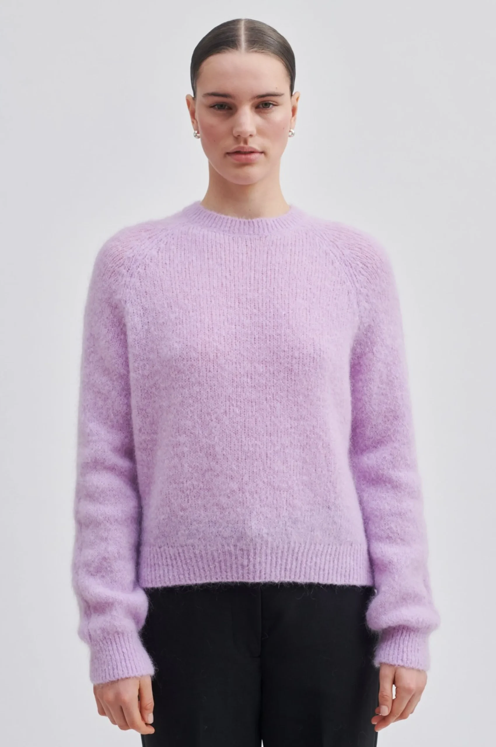 Clearance Millian Knit O-Neck Kvinde Strik Og Cardigans