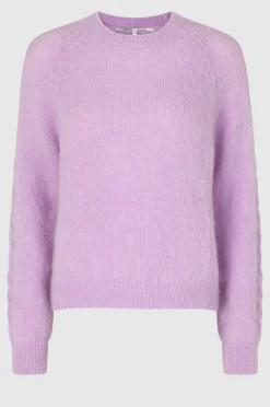 Clearance Millian Knit O-Neck Kvinde Strik Og Cardigans