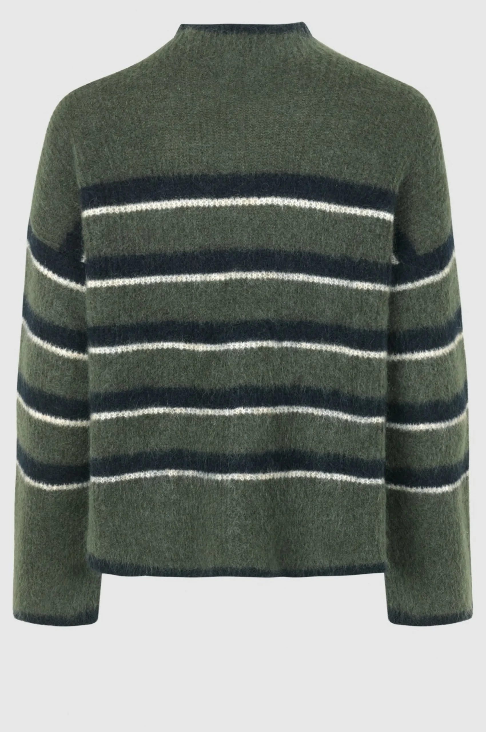 Ovala Knit T-Neck Kvinde Strik Og Cardigans