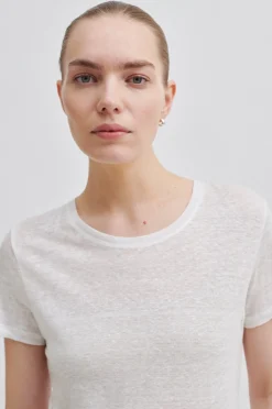 Outlet Peony O-Neck Tee Kvinde Toppe Og T-Shirts