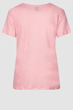 Online Peony O-Neck Tee Kvinde Toppe Og T-Shirts