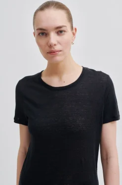Discount Peony O-Neck Tee Kvinde Toppe Og T-Shirts