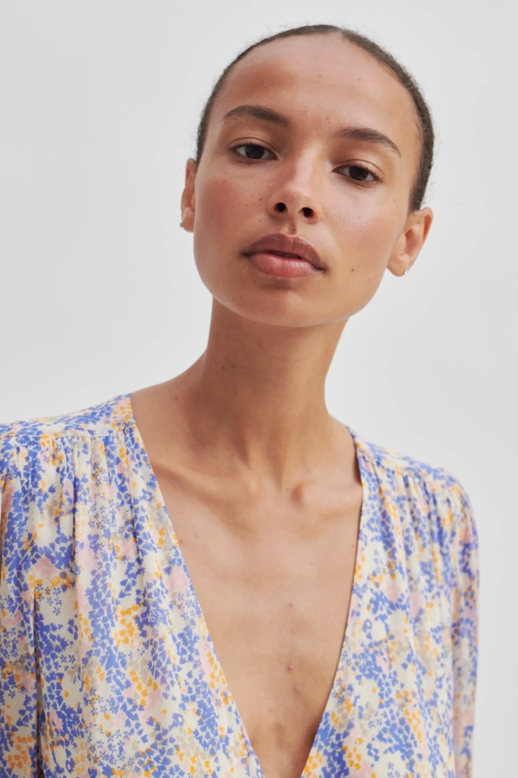 Outlet Poppi Midi Dress Kvinde Kjoler