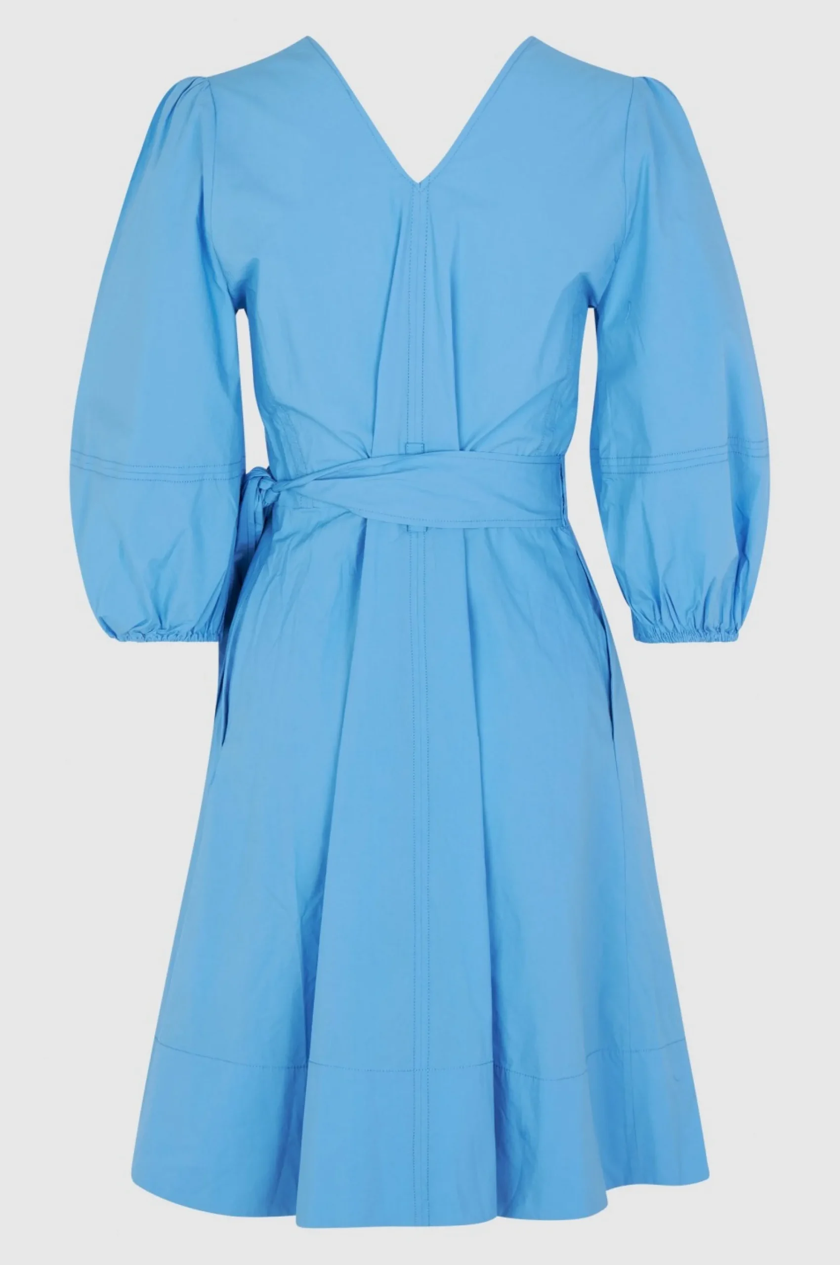 Clearance Ricamo Wrap Dress Kvinde Kjoler