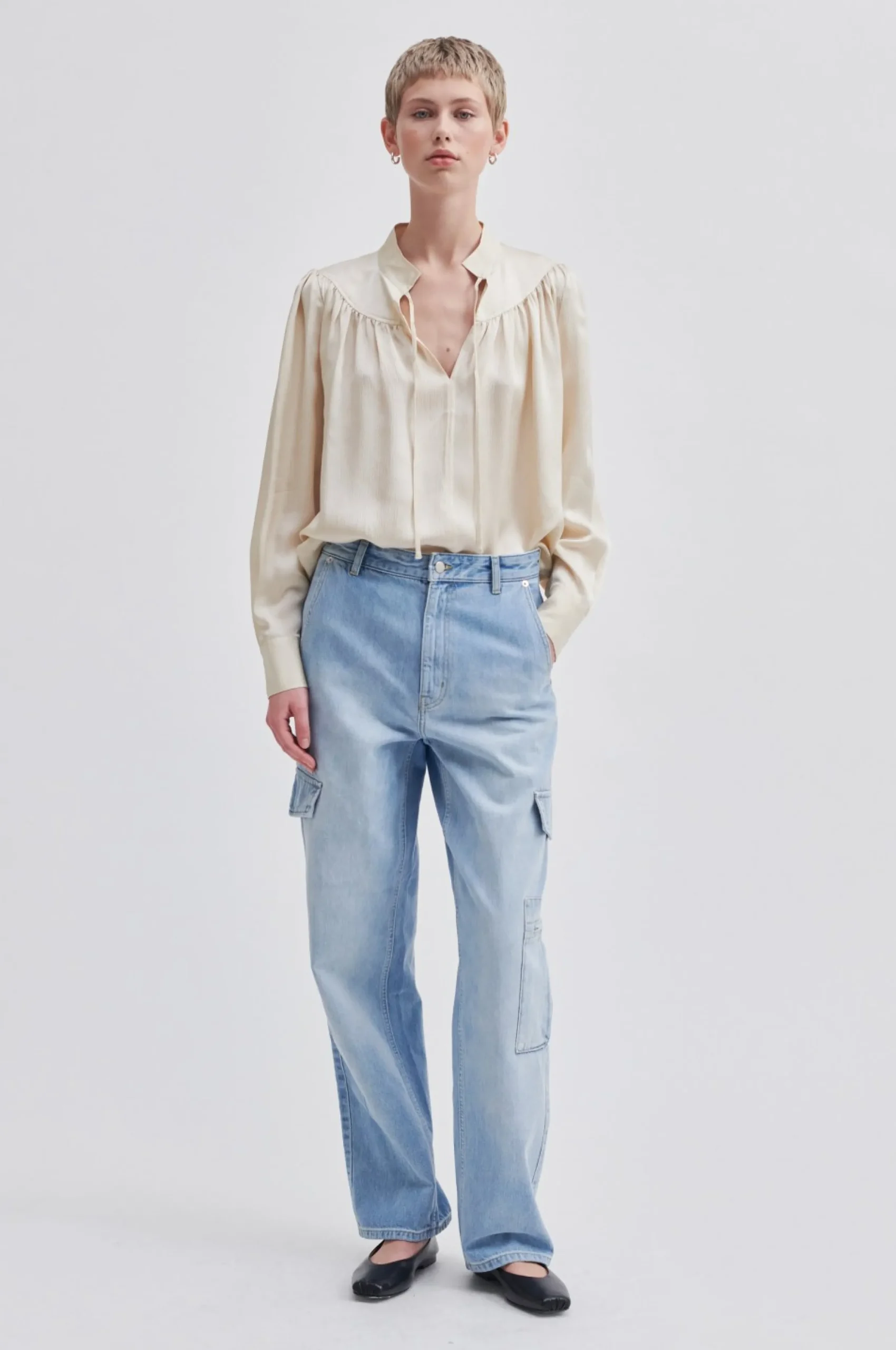 Hot Sandja Cargo Trousers Kvinde Bukser Og Jeans