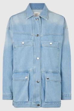 Best Sandja Jacket Kvinde Denim