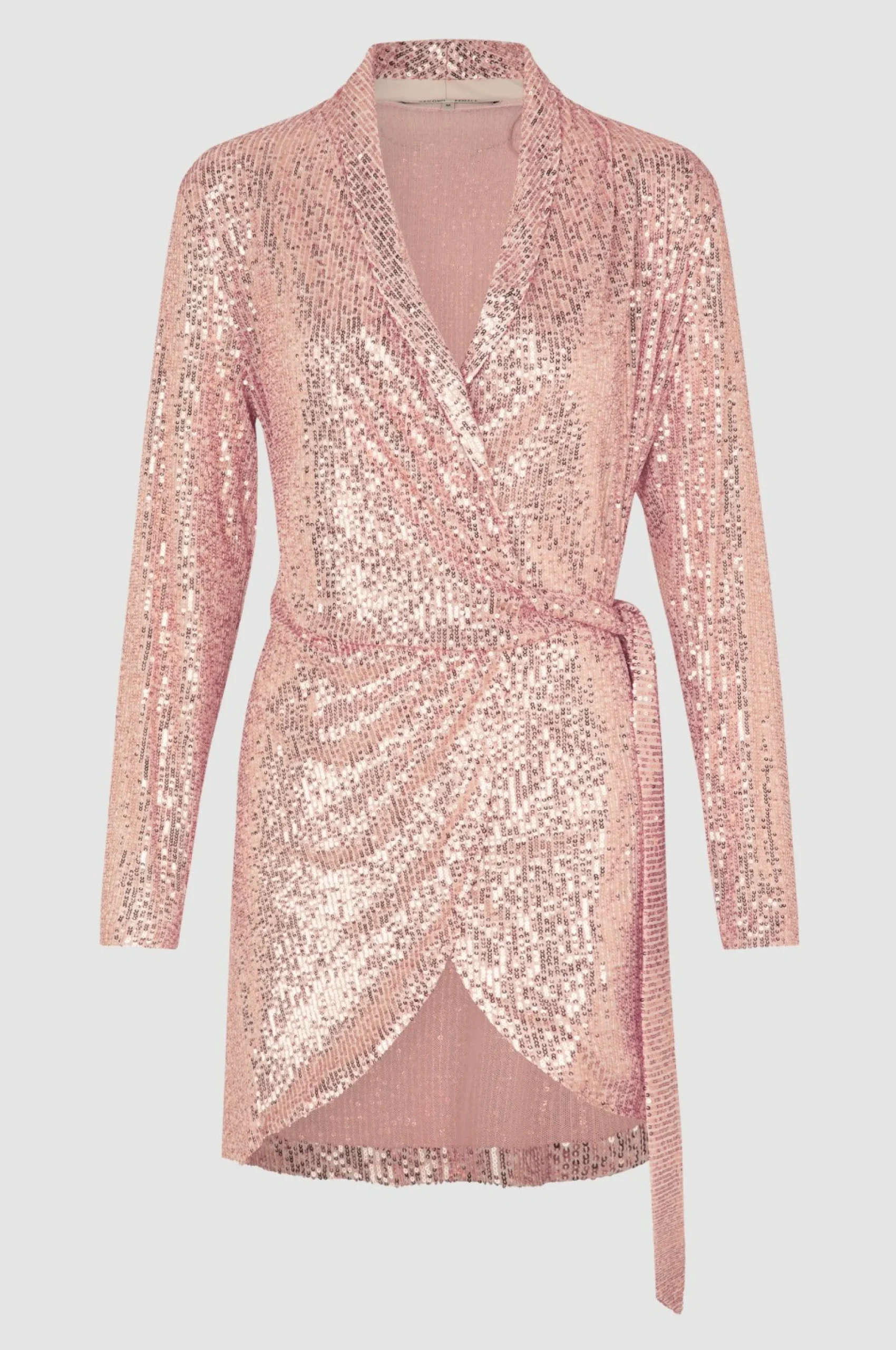 Hot Shine On Wrap Dress Kvinde Kjoler