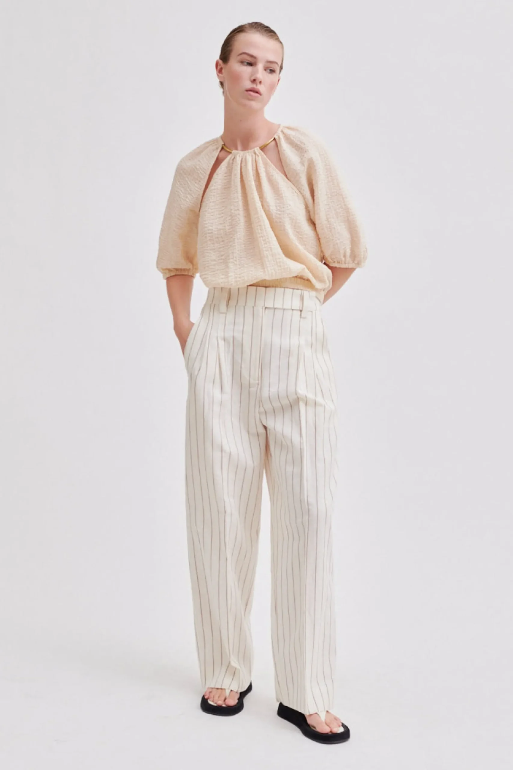 Online Spigato Trousers Kvinde Bukser Og Jeans