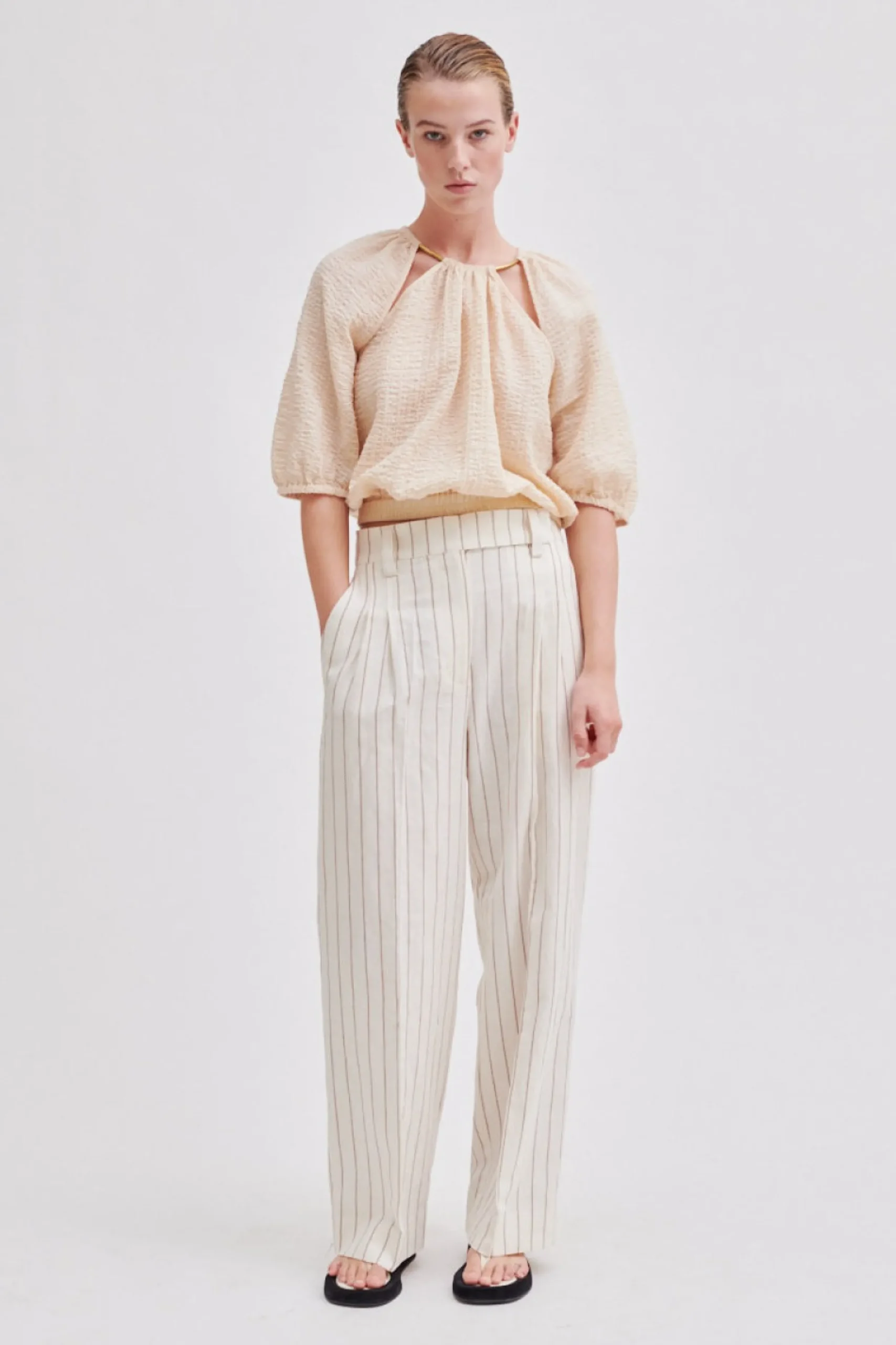 Online Spigato Trousers Kvinde Bukser Og Jeans