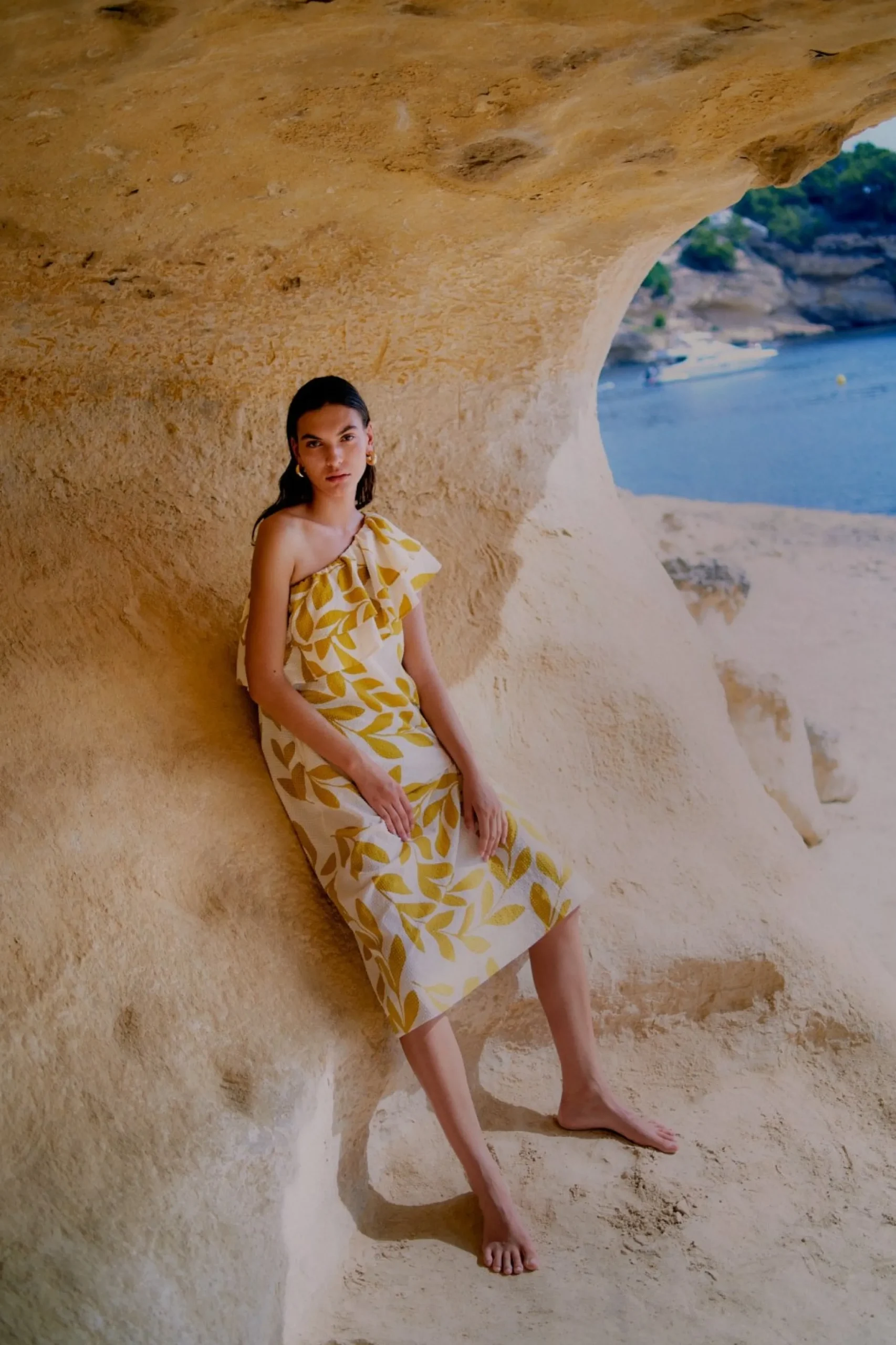 New Ulivo One-Shoulder Dress Kvinde Kjoler