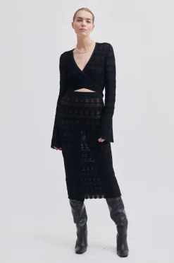Outlet Vanessa Knit Skirt Kvinde Nederdele Og Shorts