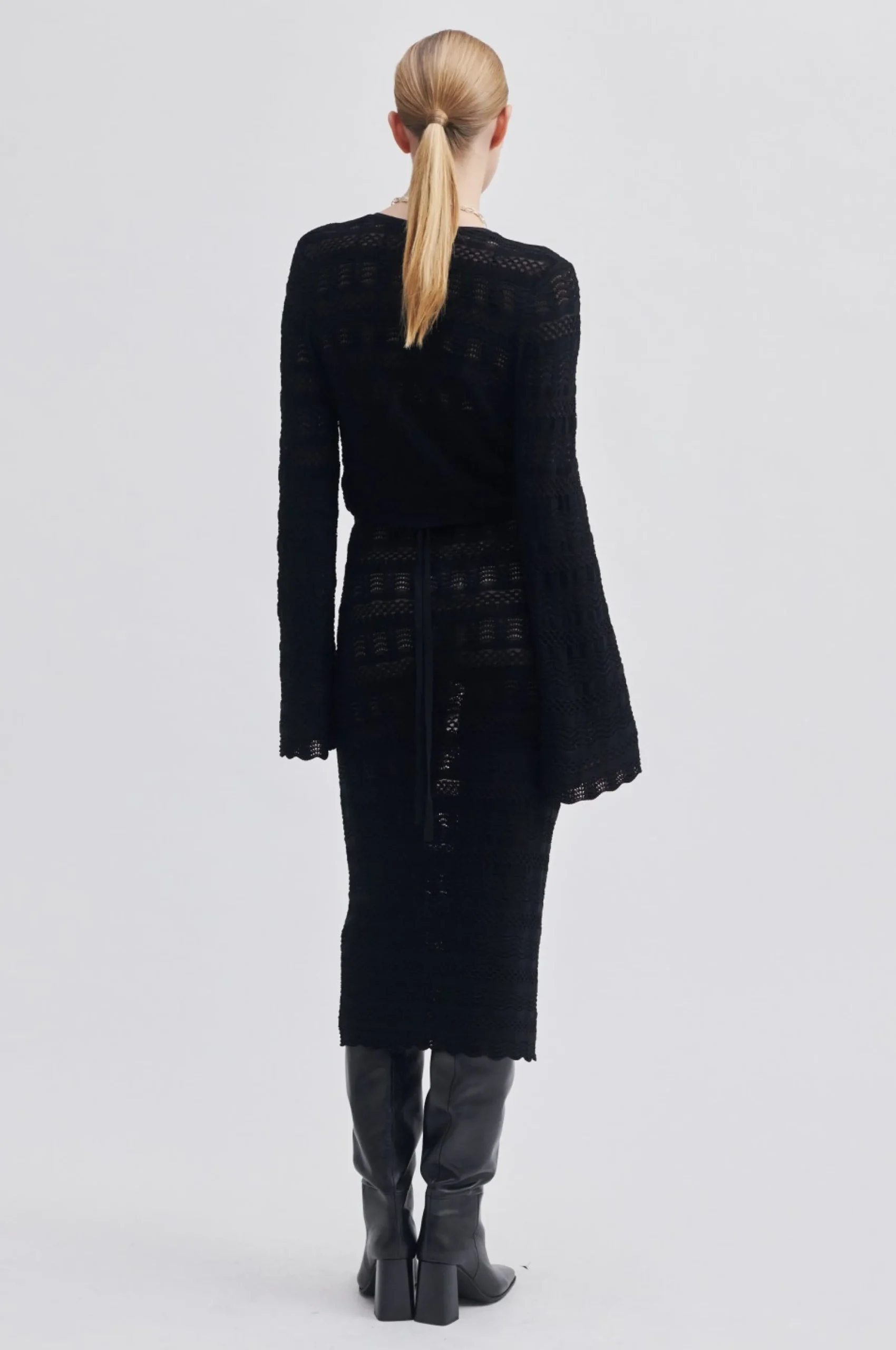 New Vanessa Knit Wrap Blouse Kvinde Strik Og Cardigans