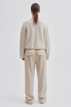 Sale Ymma Knit Open Back Kvinde Strik Og Cardigans