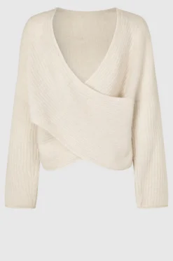 Sale Ymma Knit Open Back Kvinde Strik Og Cardigans
