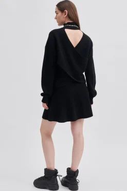 Best Ysamil Knit T-Neck Kvinde Strik Og Cardigans