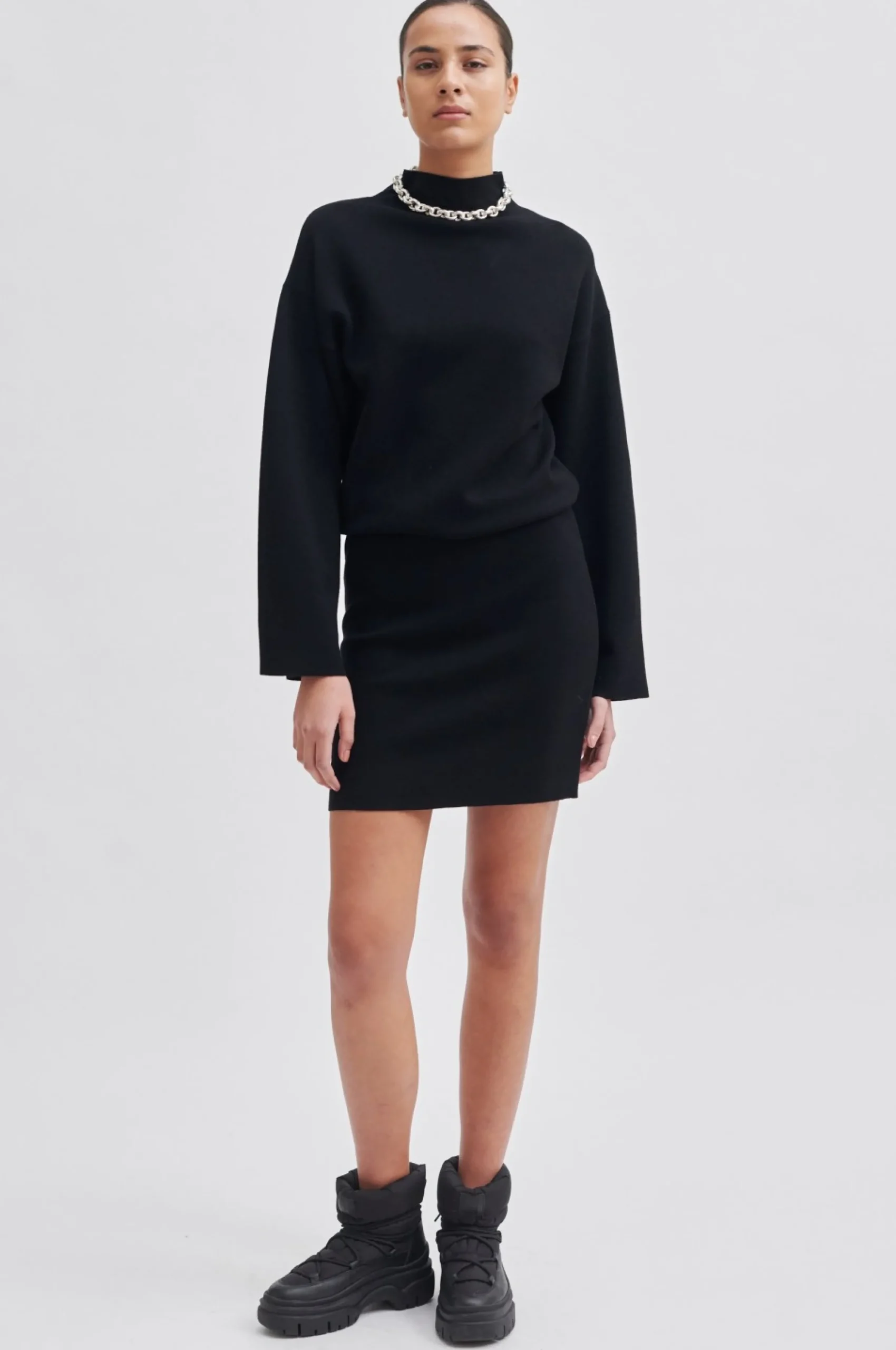 Discount Yuna Knit Dress Kvinde Kjoler