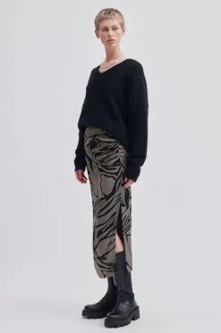 Sale Zebra Skirt Kvinde Nederdele Og Shorts