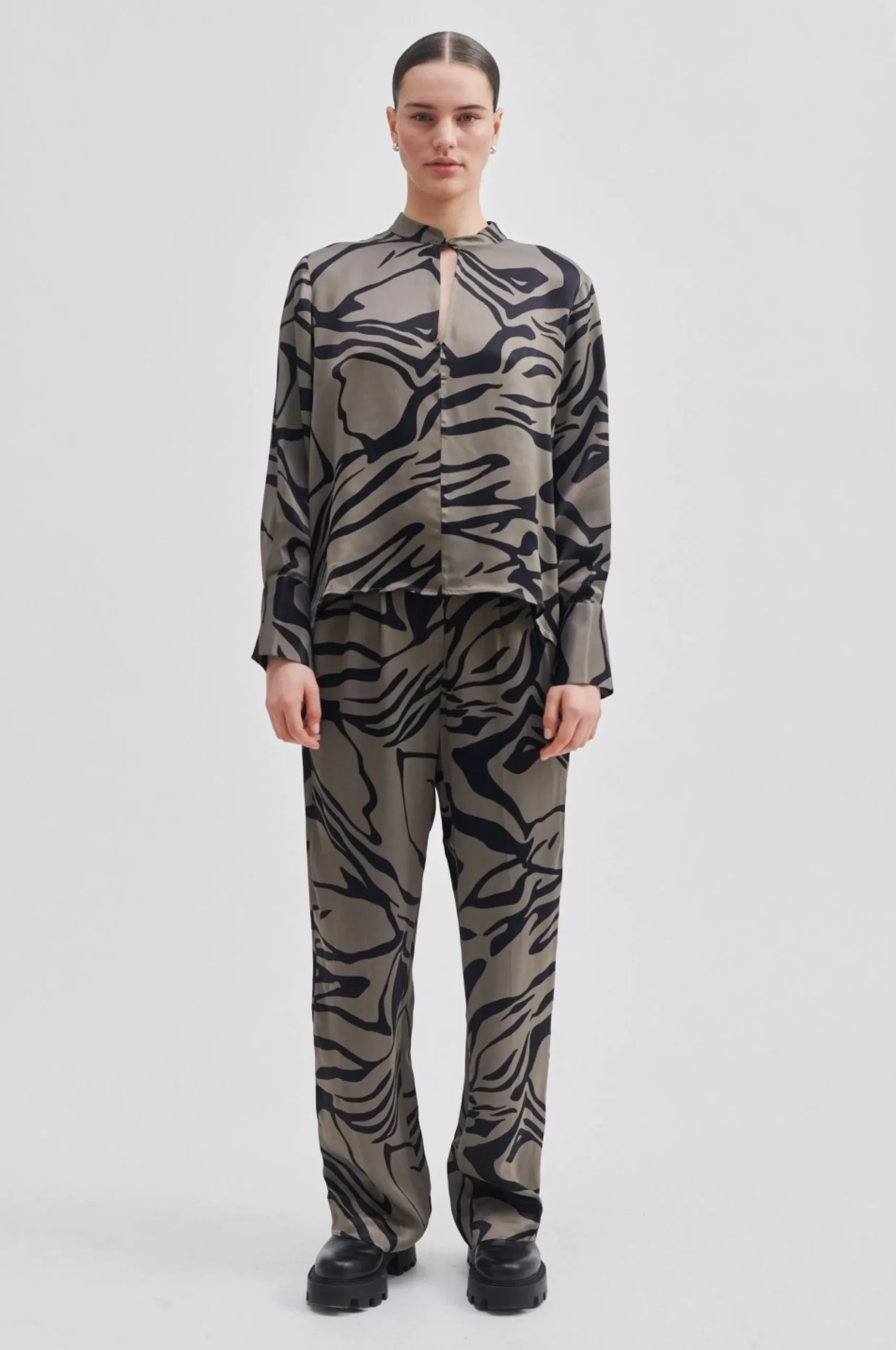 Sale Zebra Trousers Kvinde Bukser Og Jeans
